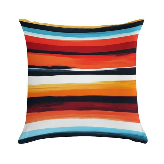 Colorful And Grey Abstract Art Artwork Pillow Covers,Colorful And Grey Abstract Art Artwork Throw Pillow Covers 24"×24" ,Living Room Sofa Couch Pillow Covers,Decorative Pillow Covers