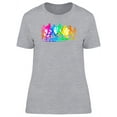 thumbnail image 1 of Colorful Group Of Runners T-Shirt Women -Image by Shutterstock, Female Medium, 1 of 2