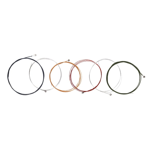Colorful Guitar String for Folk Guitars Musical Instrument Accessory Part