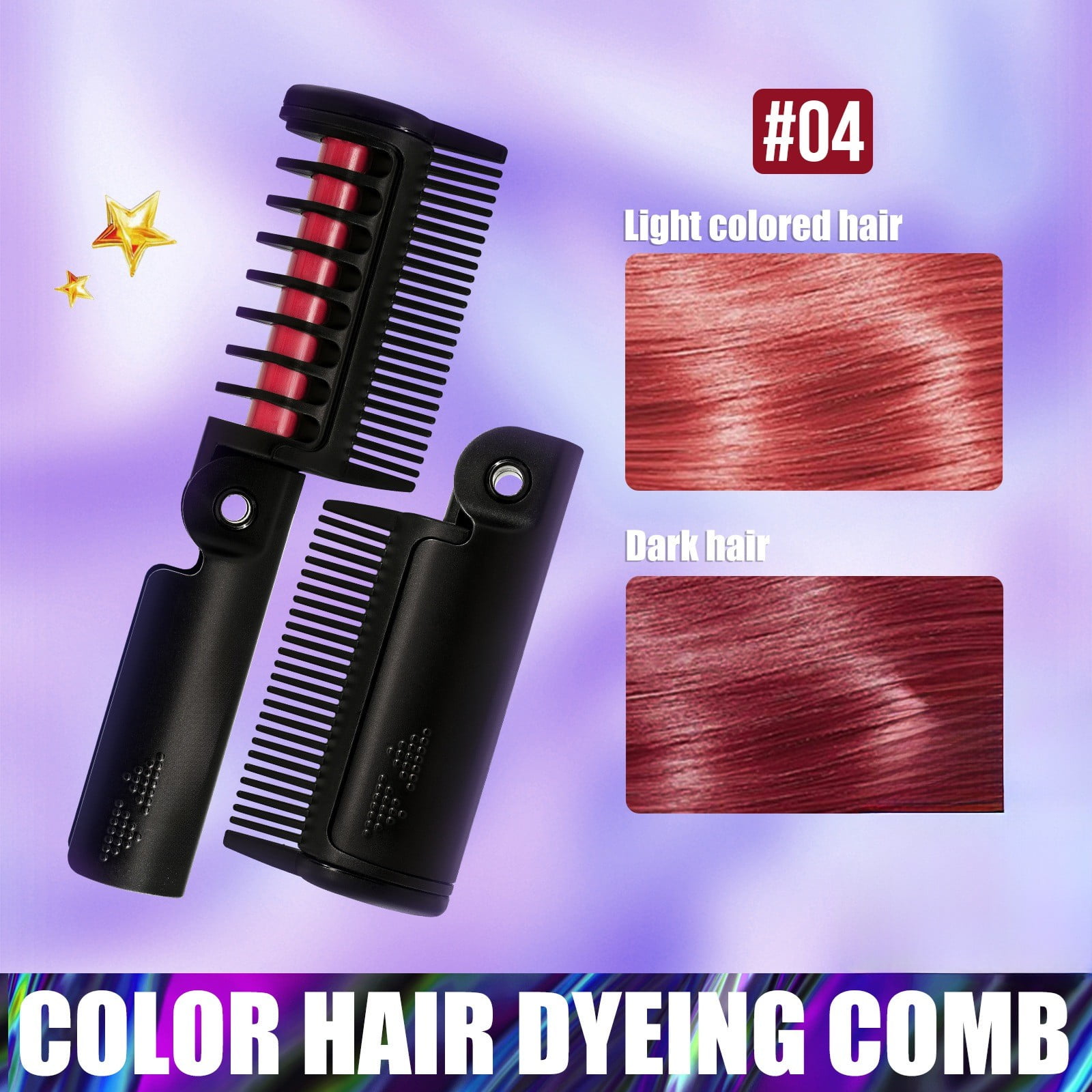 Colorful Hair Dye Stick Temporary Hair Color, All Hair Types, Easy