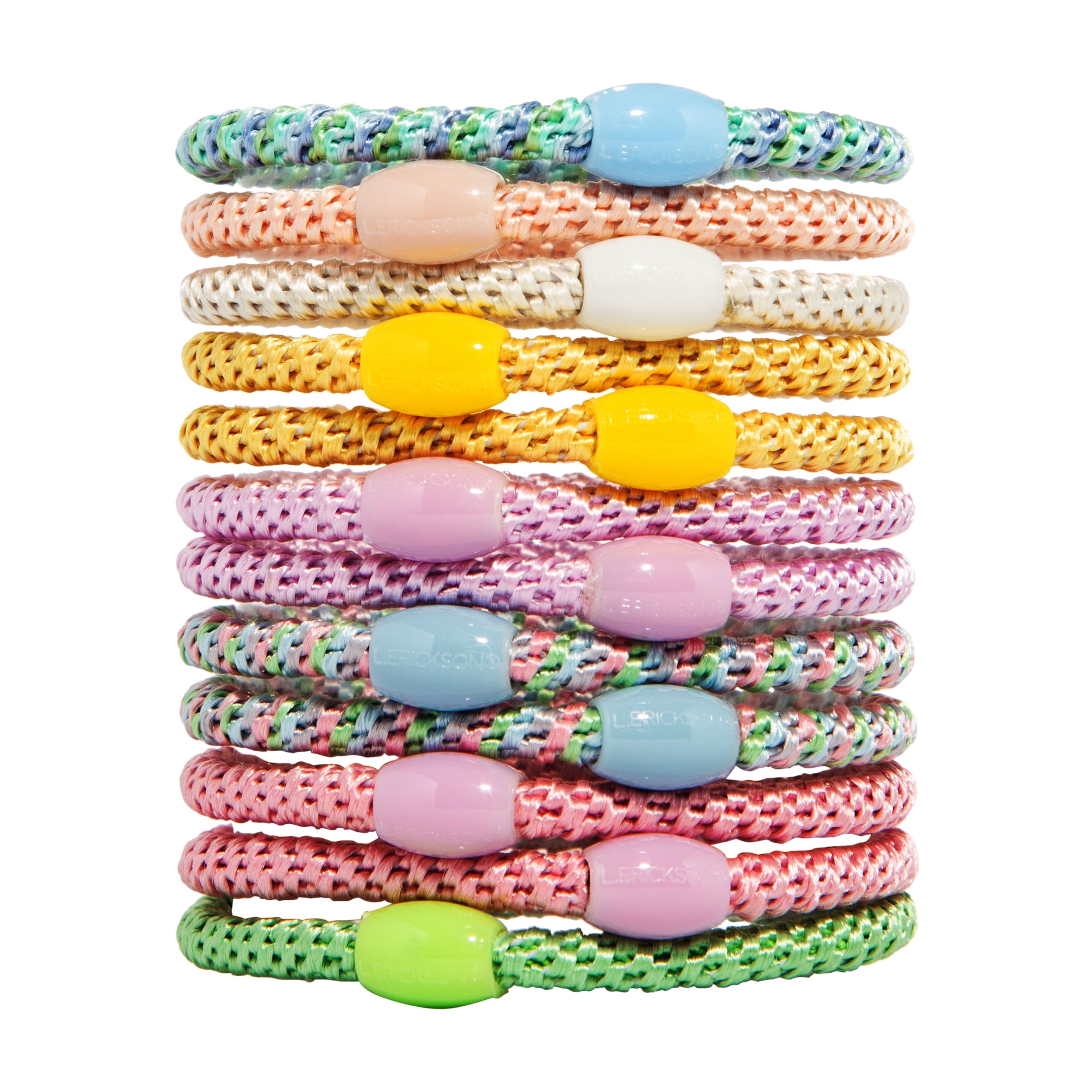 Colorful Hair Ties for Thin Hair, Narrow Grab & Go Ponytail  display picture 1