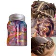 thumbnail image 1 of Colorful Hair Ties for Girls - Small No Crease Ponytail Holders for and Toddlers Elastic Bands for Daily Use and, 1 of 8