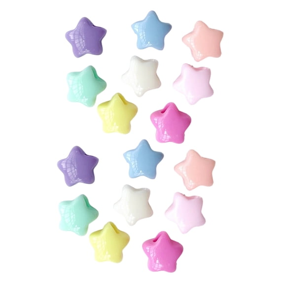 Colorful Hairtie Beads For Girls And Kids Candy Color Loose Beads For Braids And Craft Art Project Hairband Making Kits