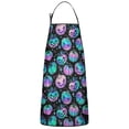 thumbnail image 1 of Colorful Halloween Pumpkins Pattern Apron-Garden Aprons for Women with Pockets-Cotton Linen Waterproof Kitchen Cooking Gardening Aprons Adjustable for Kitchen,Cooking,BBQ and Salon 33"x27", 1 of 5