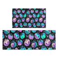 thumbnail image 1 of Colorful Halloween Pumpkins Pattern Kitchen Rugs Sets Of 2,Anti Fatigue Kitchen Mat Rugs Non Slip Washable,Decorative Kitchen Floor Mats for Kitchen,Sink,Laundry,17"x30"+17"x47", 1 of 7