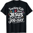 thumbnail image 1 of Colorful Handprint Design T-Shirt for Inspiring Teachings About Jesus, 1 of 5