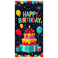 thumbnail image 1 of Colorful Happy Birthday Backdrop Banner with Balloons Gifts and Fireworks Party Decoration for Birthday Party Photography Props Birthday Decors Party Supplies, 1 of 7