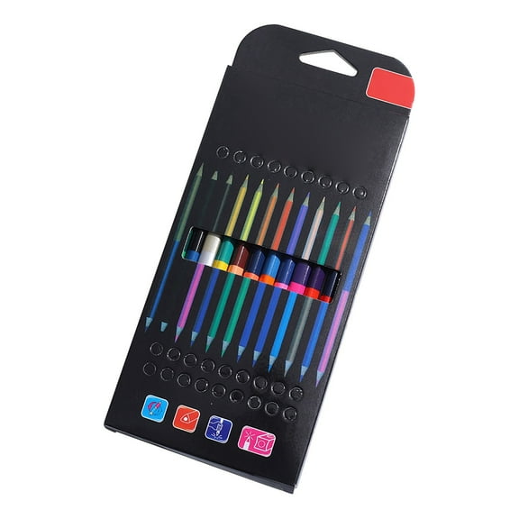 Colored Pencils Set | Ideal for Kids' Art Projects and Creativity | 12 Count Quality Assortment for Young Artists