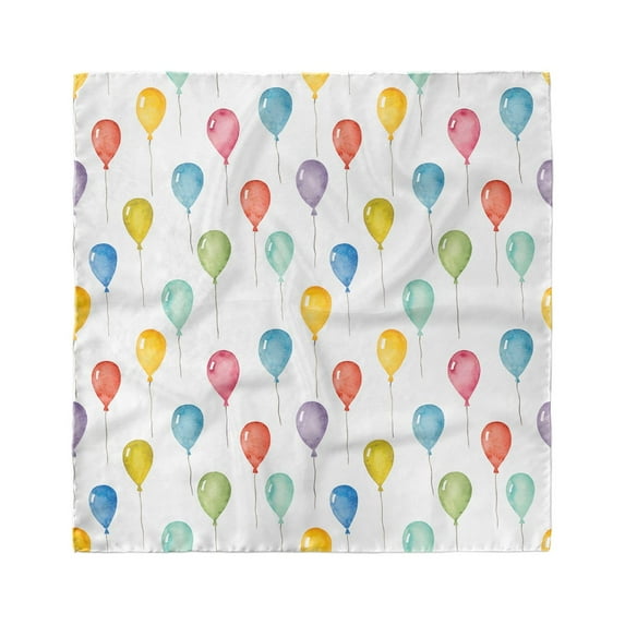 Colorful Head Scarf, Colorful Balloons, Head Wrap, 3 Sizes, by Ambesonne