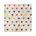 thumbnail image 1 of Colorful Head Scarf, Distressed Hearts Love, Head Wrap, 3 Sizes, by Ambesonne, 1 of 2