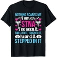 thumbnail image 1 of Colorful Healthcare Theme T-Shirt for STNA State Tested Nursing Assistants, 1 of 5