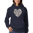 thumbnail image 1 of Colorful Heart Cheetah Print Hoodie Women -Image by Shutterstock, Female XX-Large, 1 of 4