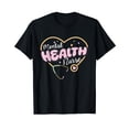 thumbnail image 1 of Colorful Heart Design Mental Health Nurse T-Shirt for Psychiatry Nursing Professionals, 1 of 5