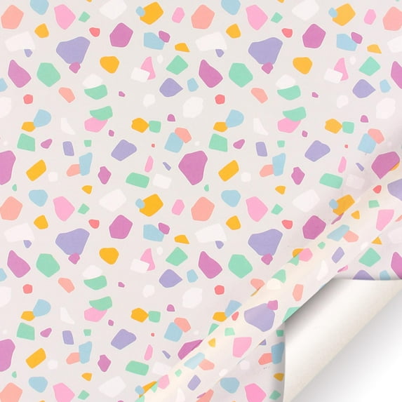 Colorful Heart Gift Wrap Art Paper Anniversary Wrapping Paper Rainbow Wrapping Paper Cute Wrapping Paper Party Supplies Wrapping Paper Roll Gift Wrapping Paper Valentines Day Decorations 19.7"x27.5"