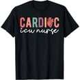 thumbnail image 1 of Colorful Heart Graphic Cardiac ICU Nurse Appreciation T-Shirt for Healthcare Professionals, 1 of 5