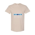thumbnail image 1 of Colorful Hearts Graphic For Neurodiversity And Autism Support Unisex T-Shirt, for men & women, up to size 5XL, 1 of 2