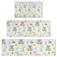 thumbnail image 1 of Colorful Highland Cow Bathtub Pattern Kitchen Rugs Sets Of 3,Kitchen Runner Rugs Non Skid Washable,Decorative Kitchen Floor Mats for Kitchen,Sink,Laundry,17"x30"+ 17"x47" + 17"x59", 1 of 6