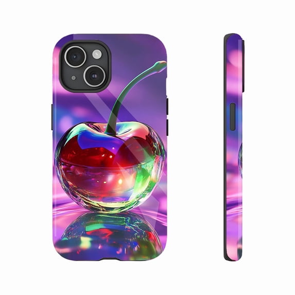 Colorful Holographic Apple iPhone Case Trendy Fashionistas Holiday Gift Compatible with iPhone 11/12/13/14/15/16 (Pro Max/Plus)