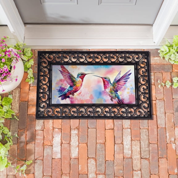 Colorful Hummingbird Sassafras Switch Mat