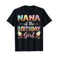 thumbnail image 1 of Colorful Ice Cream Cone Nana Birthday Celebration T-Shirt for Party Fun, 1 of 5