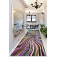 thumbnail image 1 of Colorful Illusion Rugs, Trendy Rug, Game Room Rug, Modern Rug, Salon Decor Rug, Entry Rug, Office Decor Rug, Custom Rug, Rug, 2.6'x5' - 80x150 cm, 1 of 5