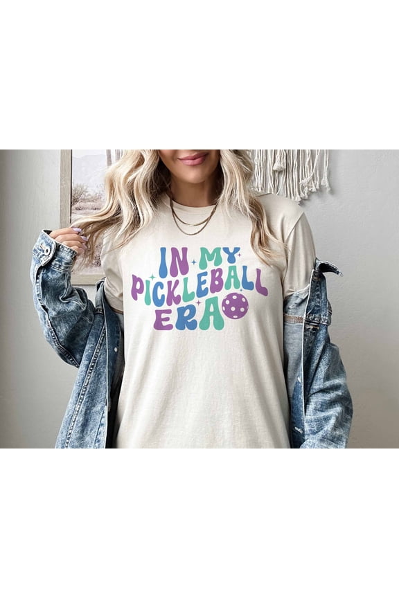 Colorful In My Pickleball Era Sweatshirt for Pickleball Lovers and Players