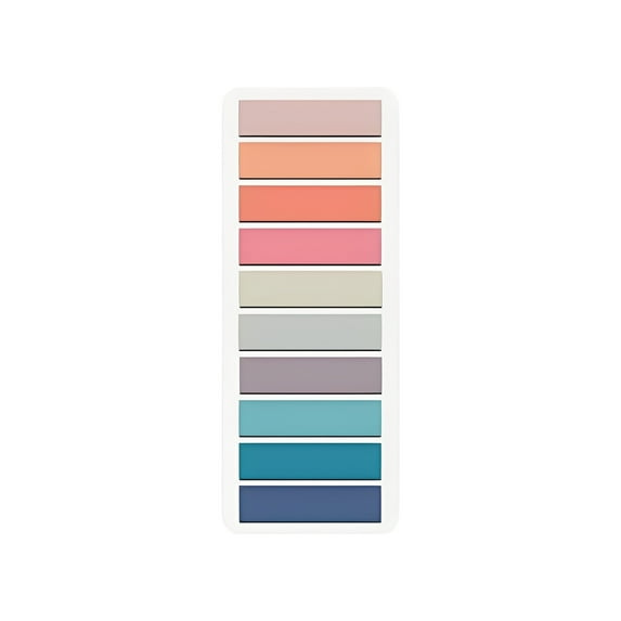 Colorful Index Note Tabs for Book Annotation, Sticky Page Marker Labels for office Office Use, Translucent Writable Booktabs for Document Organizing, 1 Index Sticky Note