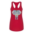 thumbnail image 1 of Colorful Indian Elephant Tank Women's -Image by Shutterstock, 1 of 2