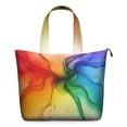 thumbnail image 1 of Colorful Ink Pattern Travel Tote Bags for Women Carry On,Large Weekender Bags for Women Travel,Multi Functional Duffle Bag for Work,Shopping,Sports, 1 of 5
