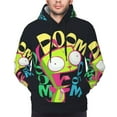 thumbnail image 1 of Colorful Invader Zim Sweatshirt For Mens Fashion Hoodies Pullover Athletic Daily Hoody Hooded Gift, 1 of 5