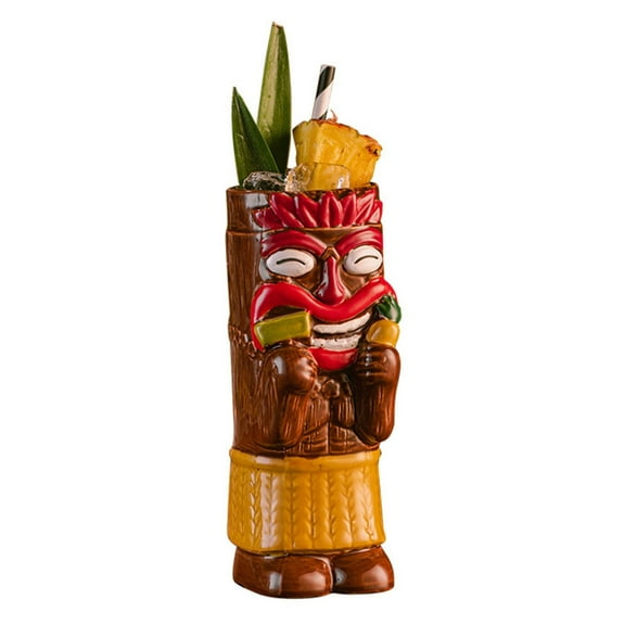 Colorful Island Glass Unique Ceramic Drinkware for Parties Cups for Various Beverages and Event