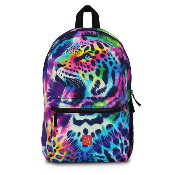 Colorful Jaguar Roar - Backpack