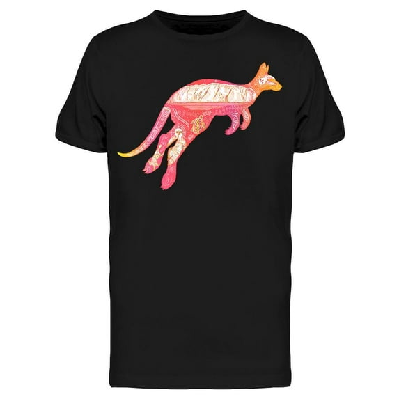 Colorful Kangaroo Tee Men's -Image by Shutterstock