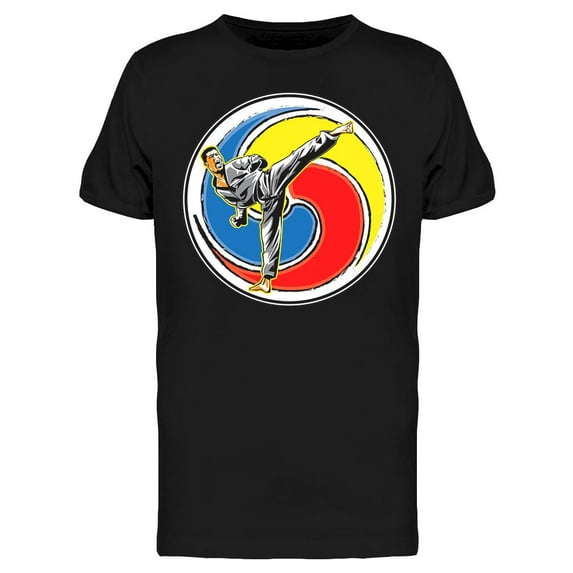 Colorful Karate T-Shirt Men -Image by Shutterstock, Male XX-Large