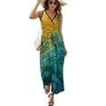 thumbnail image 1 of Colorful Kayaks Glide Across The Lake Pattern Design Sleeveless Dress Summer Clothes for Women Women's Clothing 2025, 1 of 7