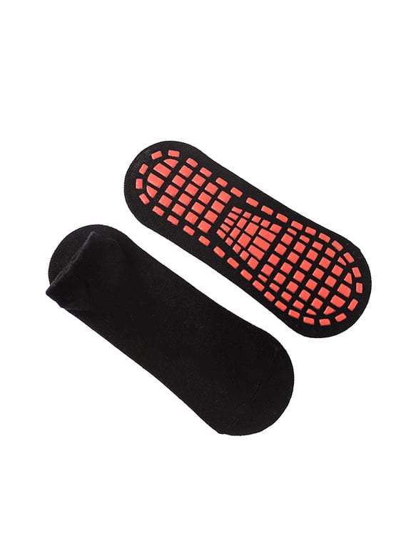 Colorful Kids Grip Socks for Boys Girls, Comfy Soft Non Slip Trampoline Socks, Anti Skid Breathable Yoga Floor School Athletic Sock