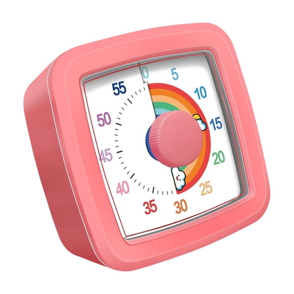 Colorful Kids Timers For Focusing Development Time Awareness Tool Mechanical Design Without Battery Needed