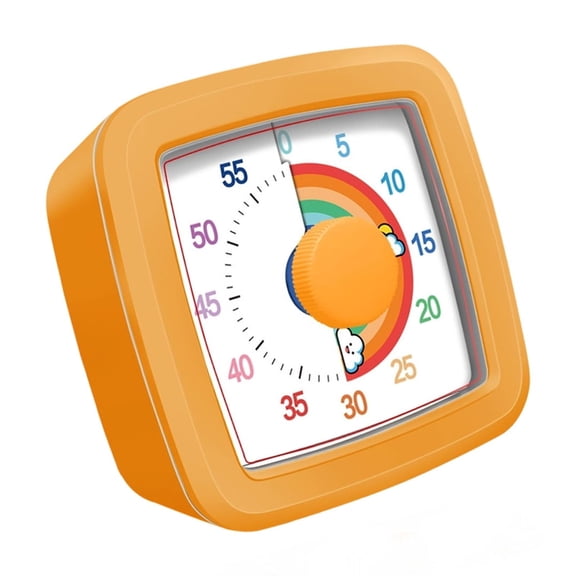 Kids Time Management Tool Visual Rainbows Timers For Focusing Training Release Mechanical Learning Clock