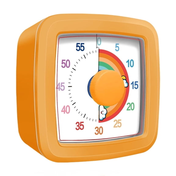 Colorful Kids Timers For Focusing Development Time Awareness Tool Mechanical Design Without Needed