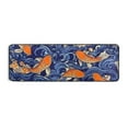 thumbnail image 1 of Colorful Koi Fish Runner Rug for Hallways Kitchen Non Slip 2'x 6' Washable Hall Carpet for Bedroom Entryway Laundry Room, 1 of 7