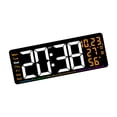 thumbnail image 1 of Colorful LED Clock With Multiple Functions Including Time Date And Temperature Display Customizable Brightness, 1 of 9