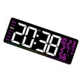 thumbnail image 1 of Colorful LED Clock With Multiple Functions Including Time Date And Temperature, 1 of 11