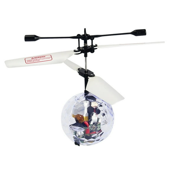Colorful LED Flying Ball Drone, Hand Controlled Infrared Induction Helicopter, USB Rechargeable Motion Sensor Aircraft, Glowing Hover Orb, Indoor Fun
