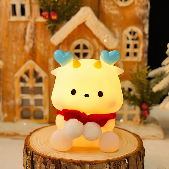 Colorful LED Healing Night Light, Dormitory Bedroom Bedhead Lamp Ornament Birthday Gift