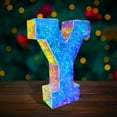 thumbnail image 1 of Colorful LED Letter Lights – 26 Capital Alphabet Marquee Signs for Christmas, Halloween, Valentine's, Birthday Party & Room Decorations, Gift Ornament, 1 of 3