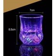 thumbnail image 1 of Colorful LED luminous cup pineapple cup KTV bar color changing beer cup transparent plastic water cup - style：styleG；, 1 of 4