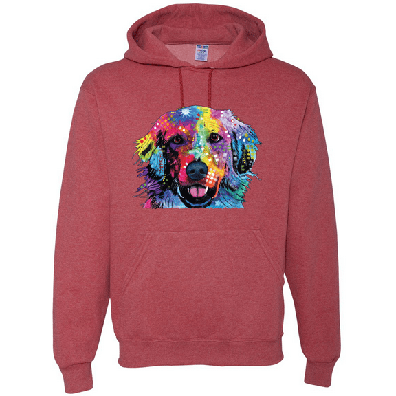 Colorful Labrador Retriever Animal Lover Graphic Hoodie Sweatshirt