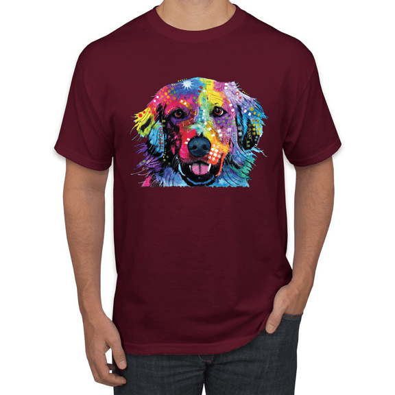 Colorful Labrador Retriever Animal Lover Graphic T-Shirt