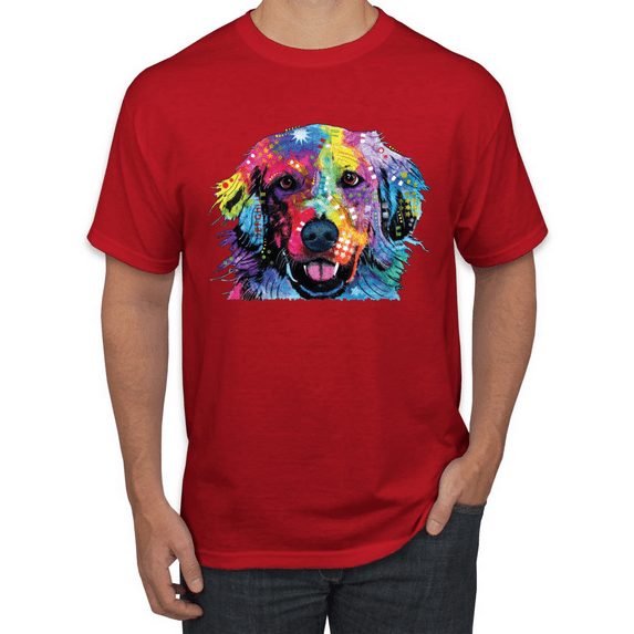 Colorful Labrador Retriever Animal Lover Graphic T-Shirt