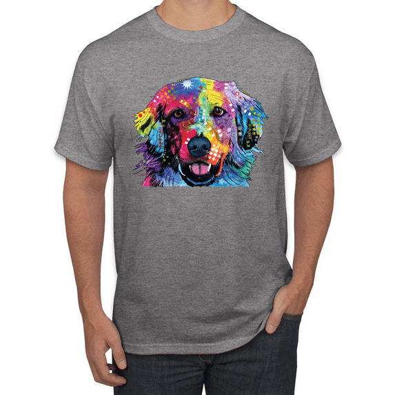 Colorful Labrador Retriever Animal Lover Graphic T-Shirt